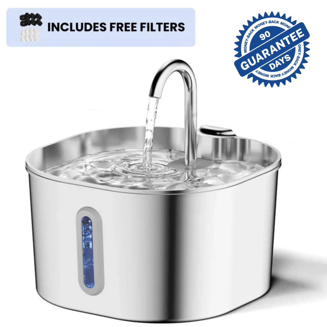 Purrivive™ Stainless Steel Fountain