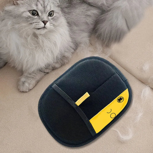 Pet Grooming Gloves – Dual-Sided Pet Hair Remover